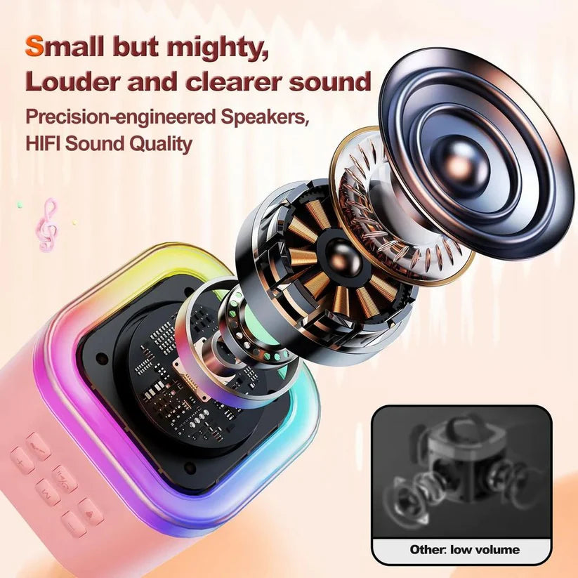 Mini Karaoke Speaker and Mic