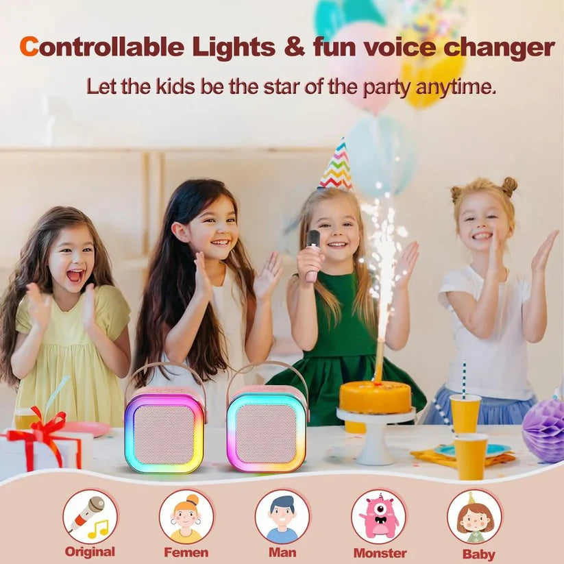 Mini Karaoke Speaker and Mic