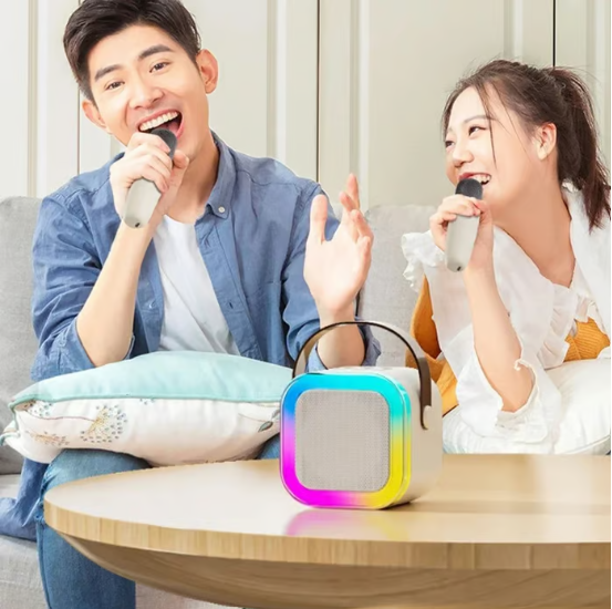Mini Karaoke Speaker and Mic