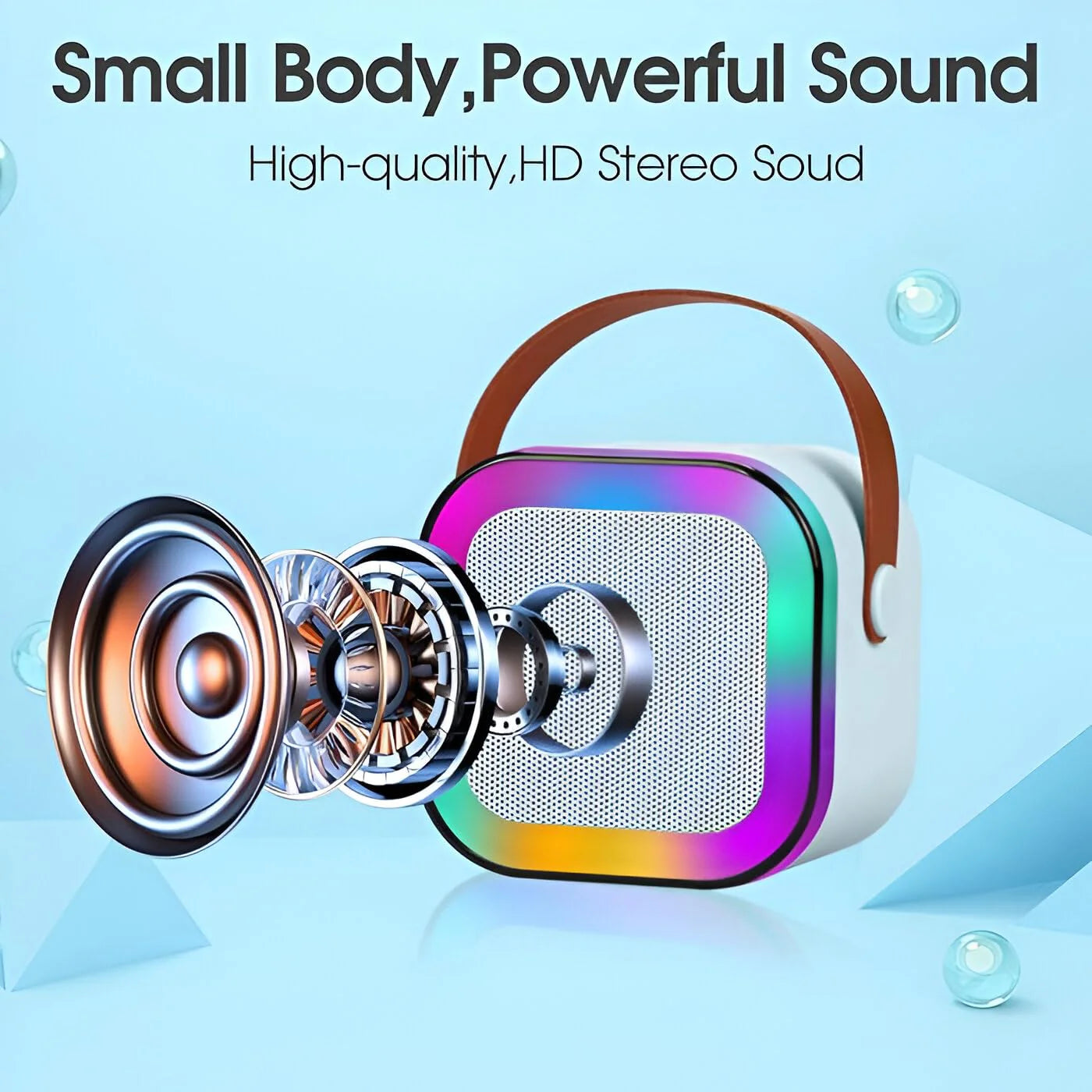 Mini Karaoke Speaker and Mic