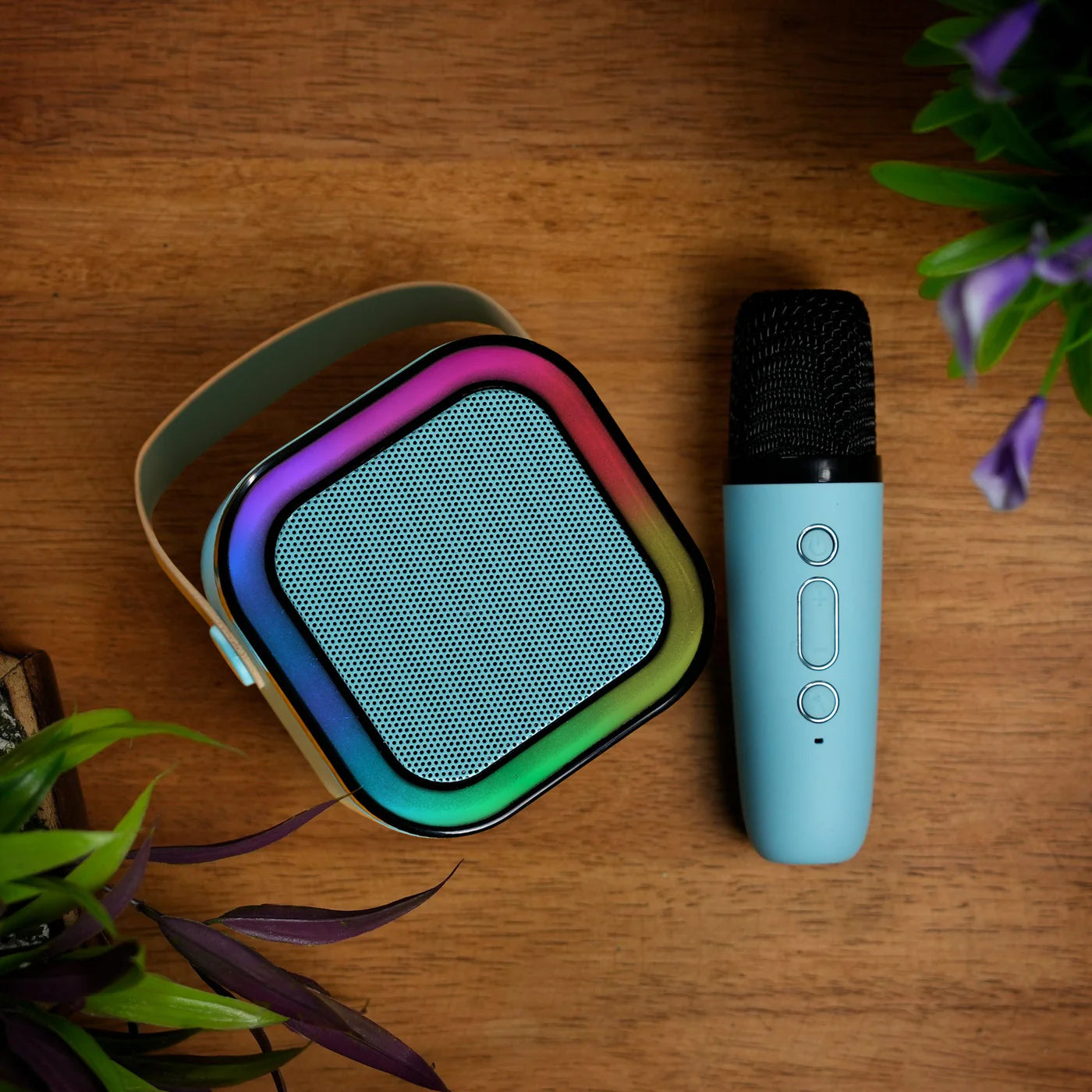Mini Karaoke Speaker and Mic