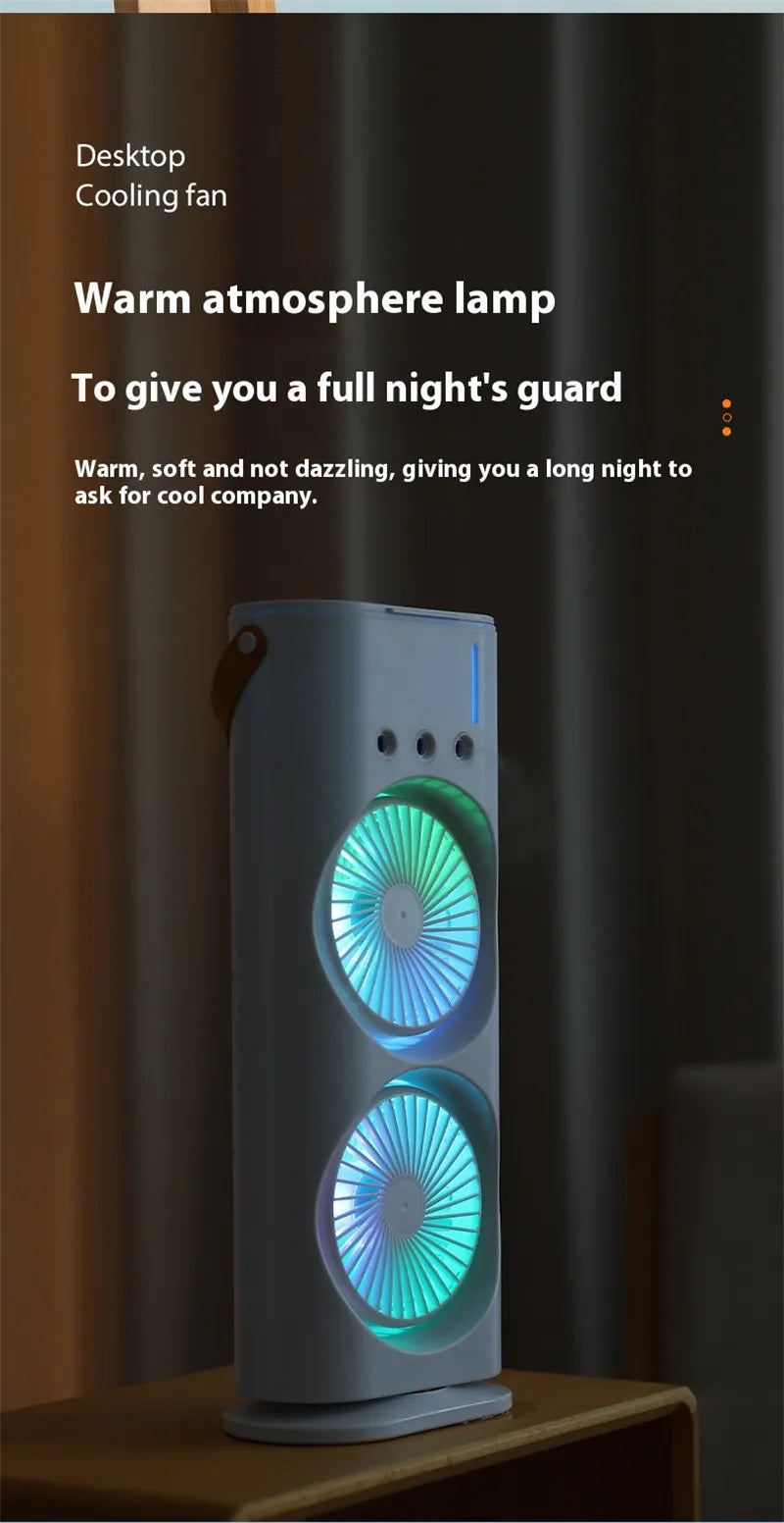 Double End Mist Spray Fan