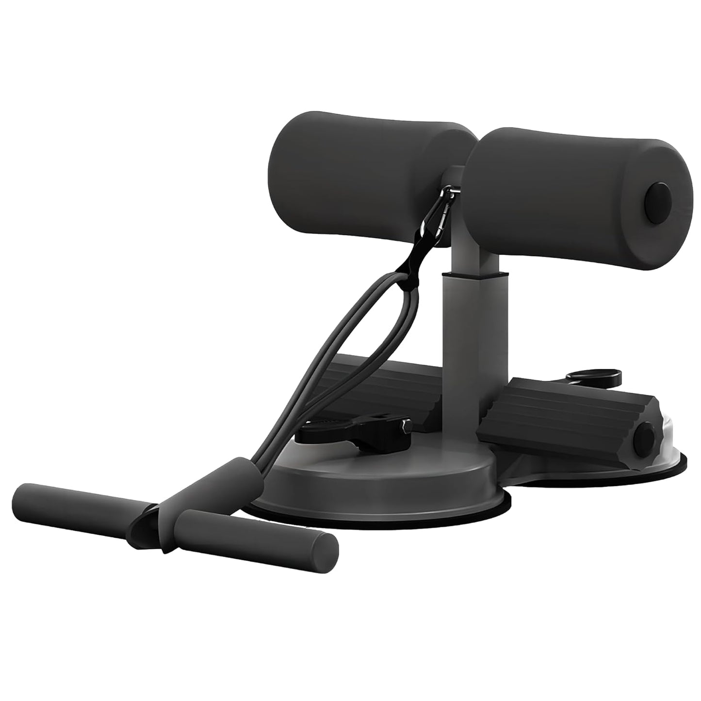 Dual Suction Sit up bar with band