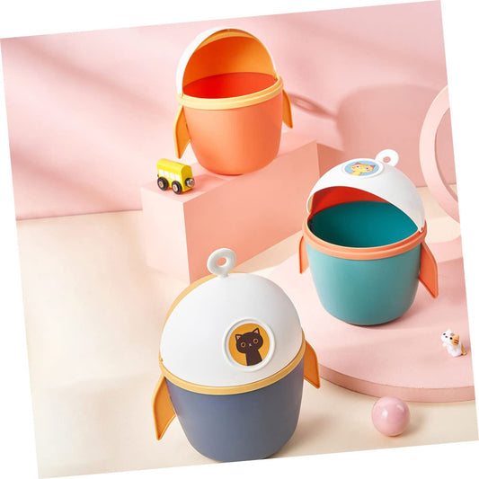Mini Dustbin - Kitty Capsule Design