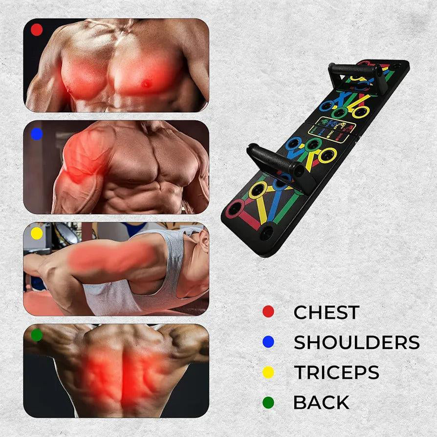 Foldable Pushup Board