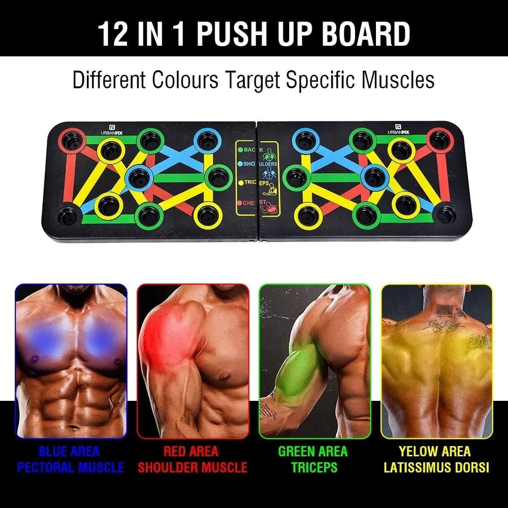 Foldable Pushup Board