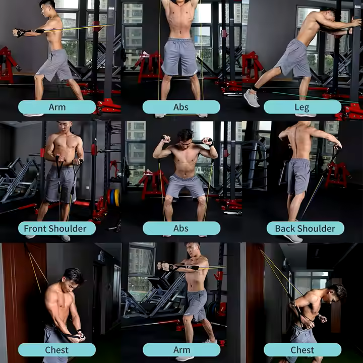 5 Pc Resistance Band Set
