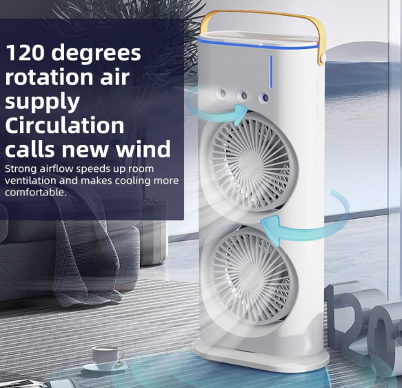 Double End Mist Spray Fan