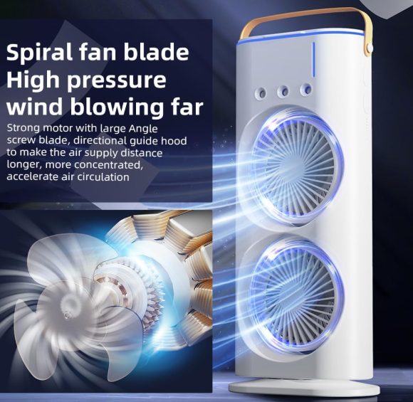 Double End Mist Spray Fan