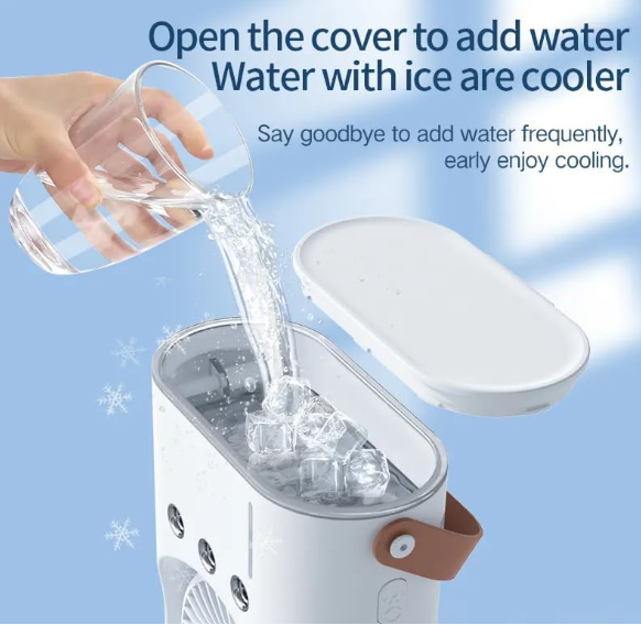 Double End Mist Spray Fan