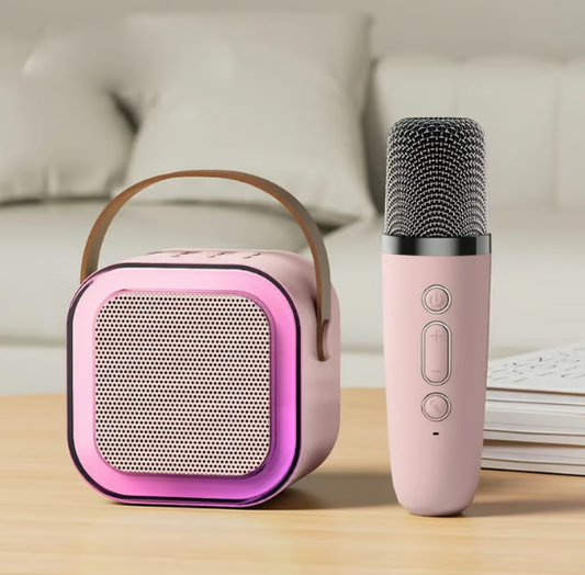 Mini Karaoke Speaker and Mic
